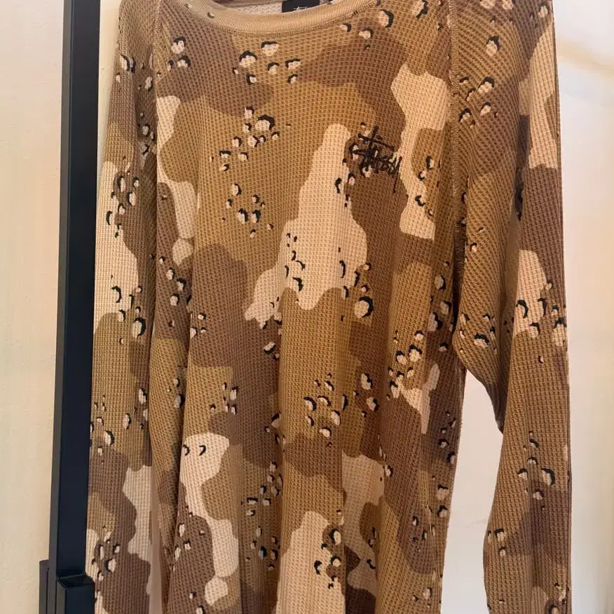 스투시 (STUSSY)래글런 써멀 롱슬리브 2xl