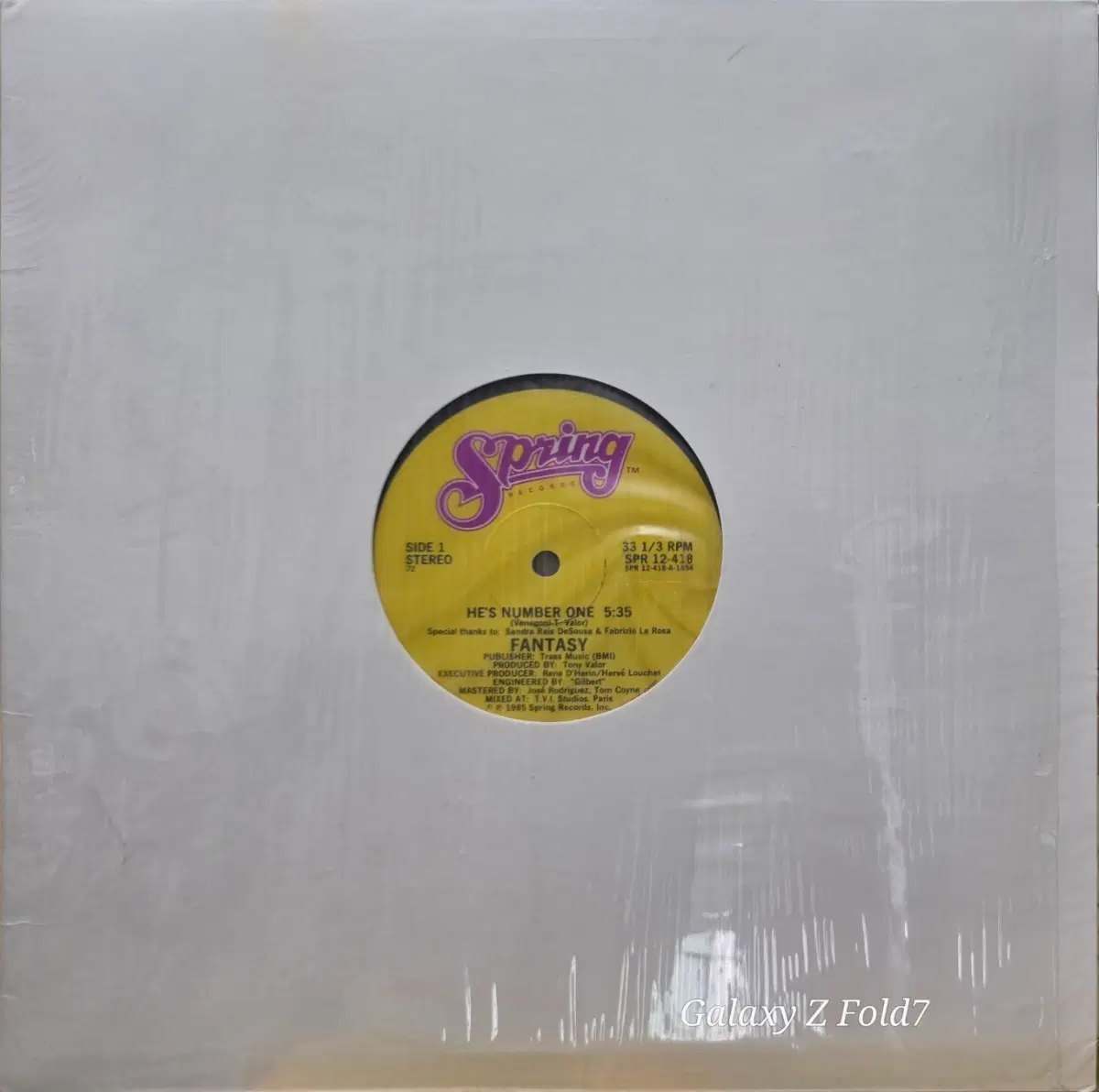 BA-700. 판타지 헤즈 넘버원 LP 1985