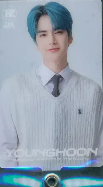 THE BOYZ THE B-ZONE JAPAN TOUR YOUNGHOON 스마트폰 스트랩 카드