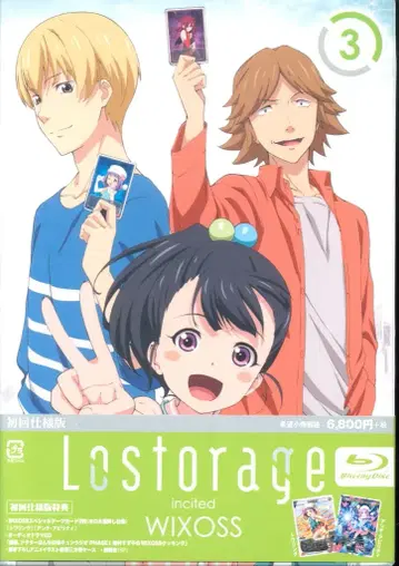 애니메이션 Blu-ray 카드 없음) Lostorage incited WIXOSS 3 [초회 사양판]