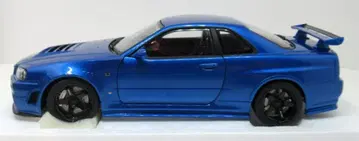 AUTOart 1/18 오토아트 컴포짓 모델 NISMO R34 GT-R Z-tune (BAYSIDE BLUE) 77462