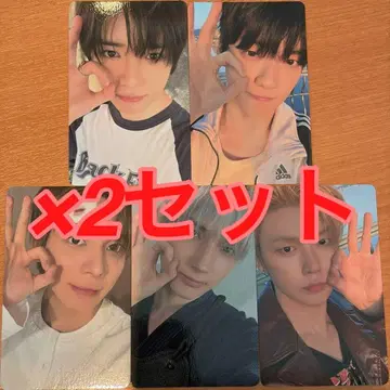 TXT 세츠나하비 타워 레코드 럭키 드로우 트레이딩 카드 컴플리트 2세트