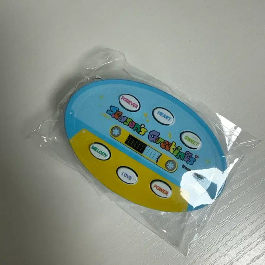 김준수 시즌그리팅 보이스키링