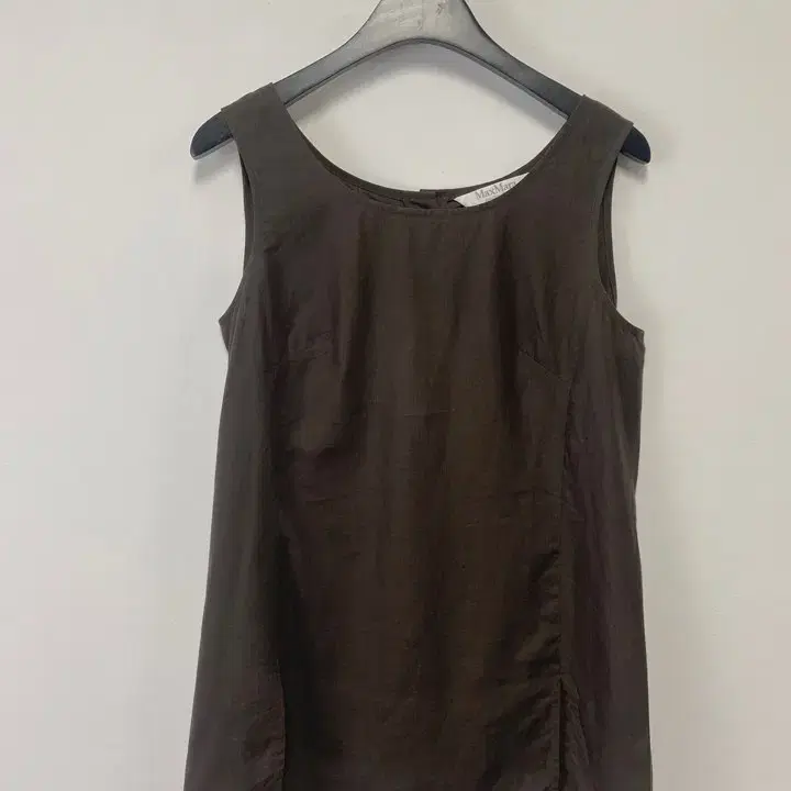 빈티지 MAX MARA made in italy 리넨 슬리브리스