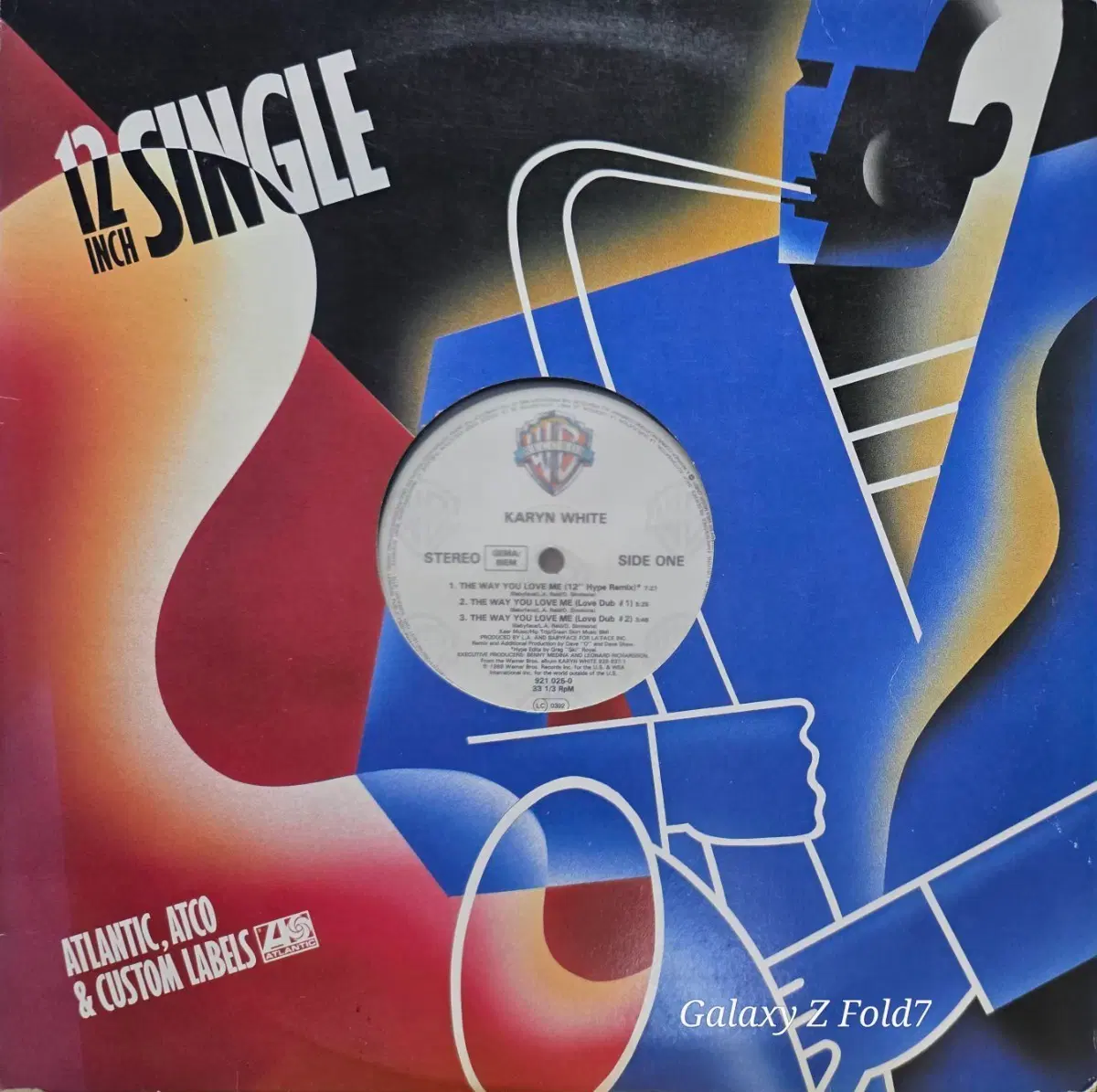 BA-702. 카린 화이트. The way you love me. LP 음반