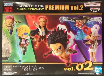 BANDAI SPIRITS WCF 원피스 ONE PIECE FILM RED PREMIUM vol.2