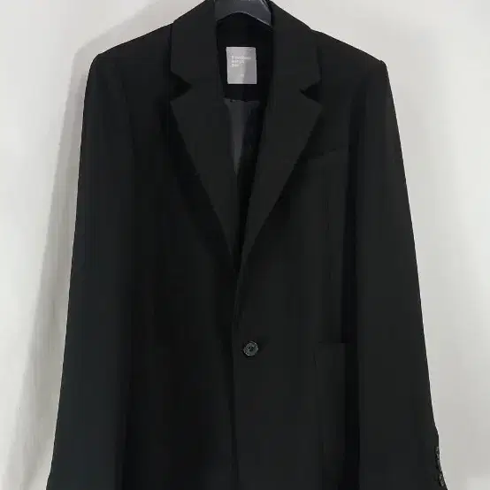 8세컨즈 블랙 오버핏 블레이저