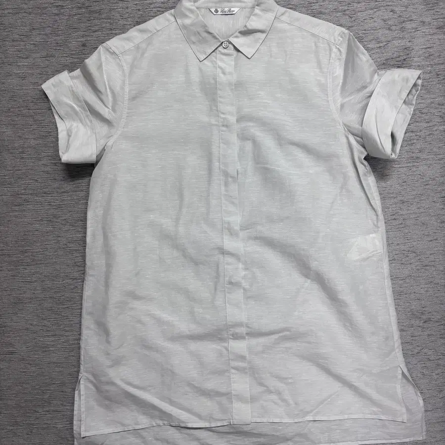 로로피아나(Loro Piana)여성 린넨 마 반팔 셔츠 남방