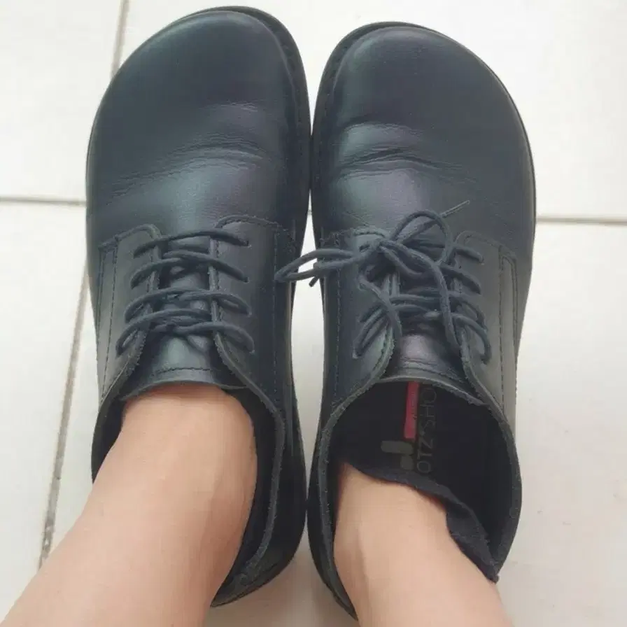 OTZSHOES 더비 슈즈 블랙 ㅡ 240