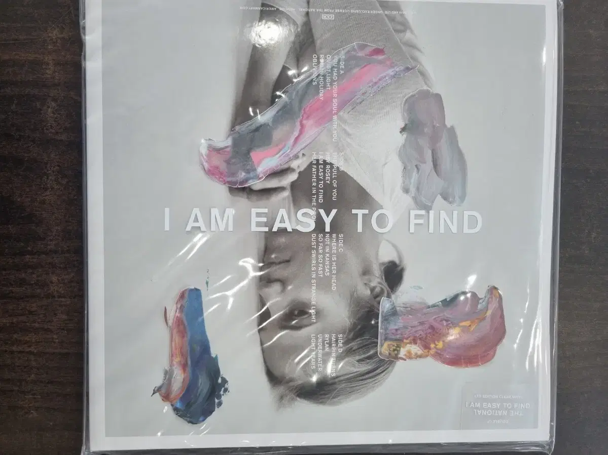 [미개봉파손LP] The national- I am easy to find