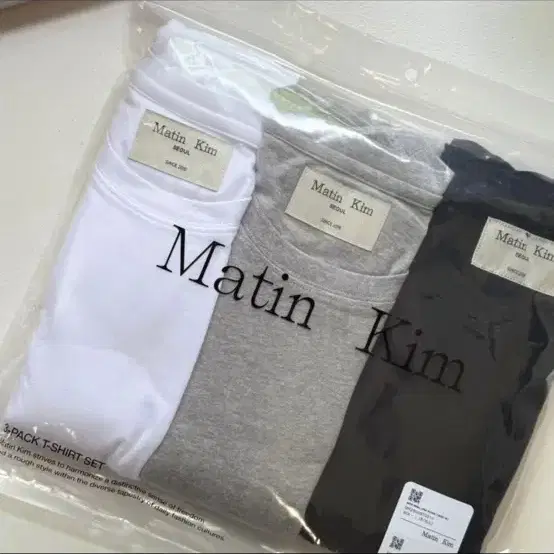 정품 서울 여남공용 마뗑킴 반팔 세트 새거 반팔티 MATIN KIM