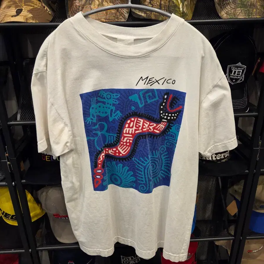 [미세오염]90s vintage T-shirt mexico 뱀