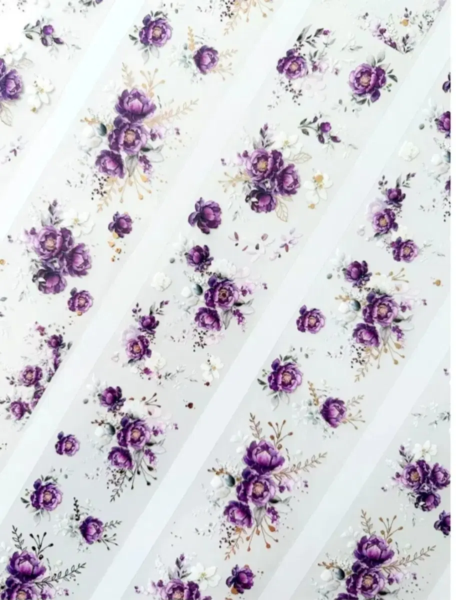 [온위즈] Royal Purple Flowers pet 마테컷