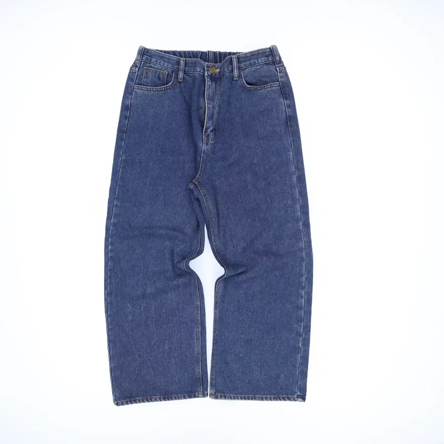 XL 빈티지 뒷밴딩 와이드 데님팬츠 0818H