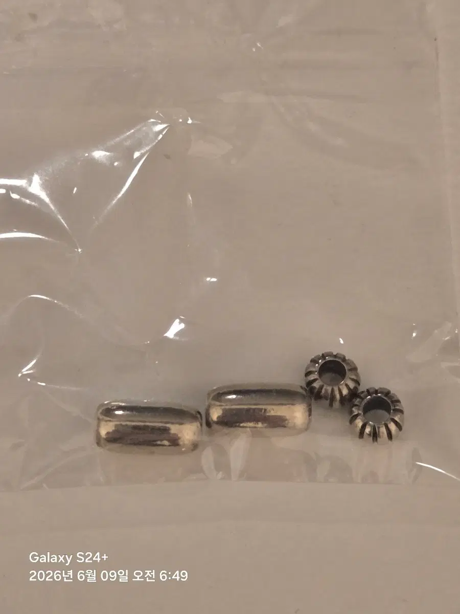 larry smith silver bead 새제품