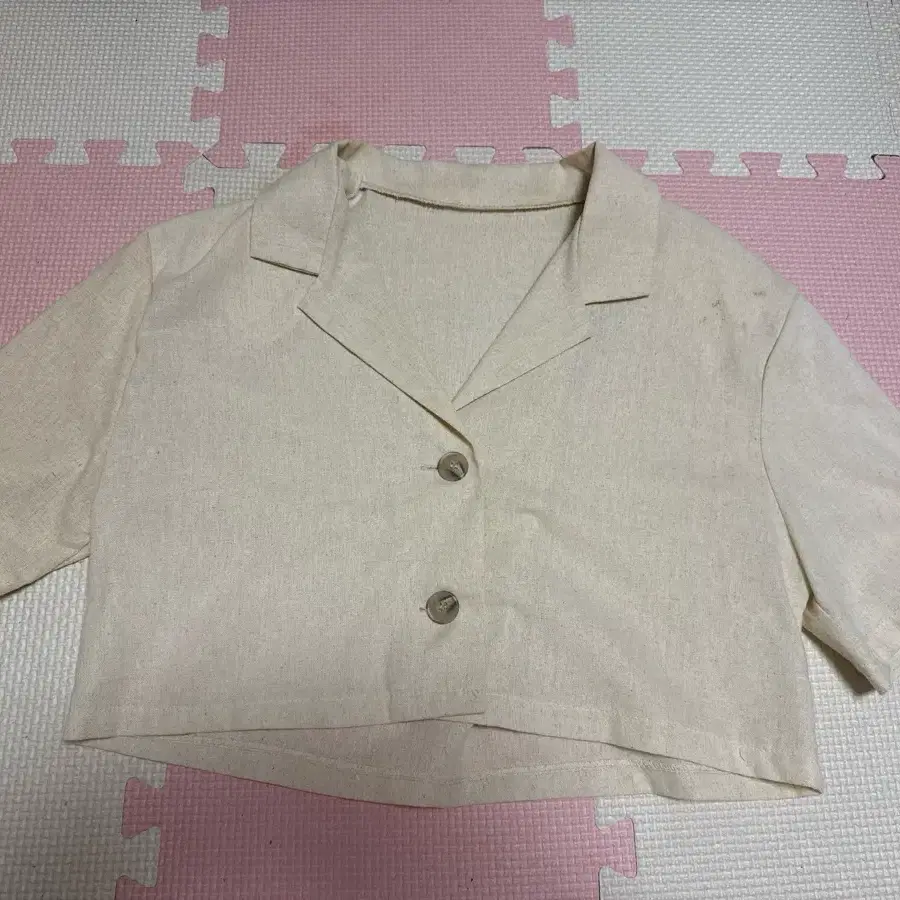 카라 반팔 셔츠
