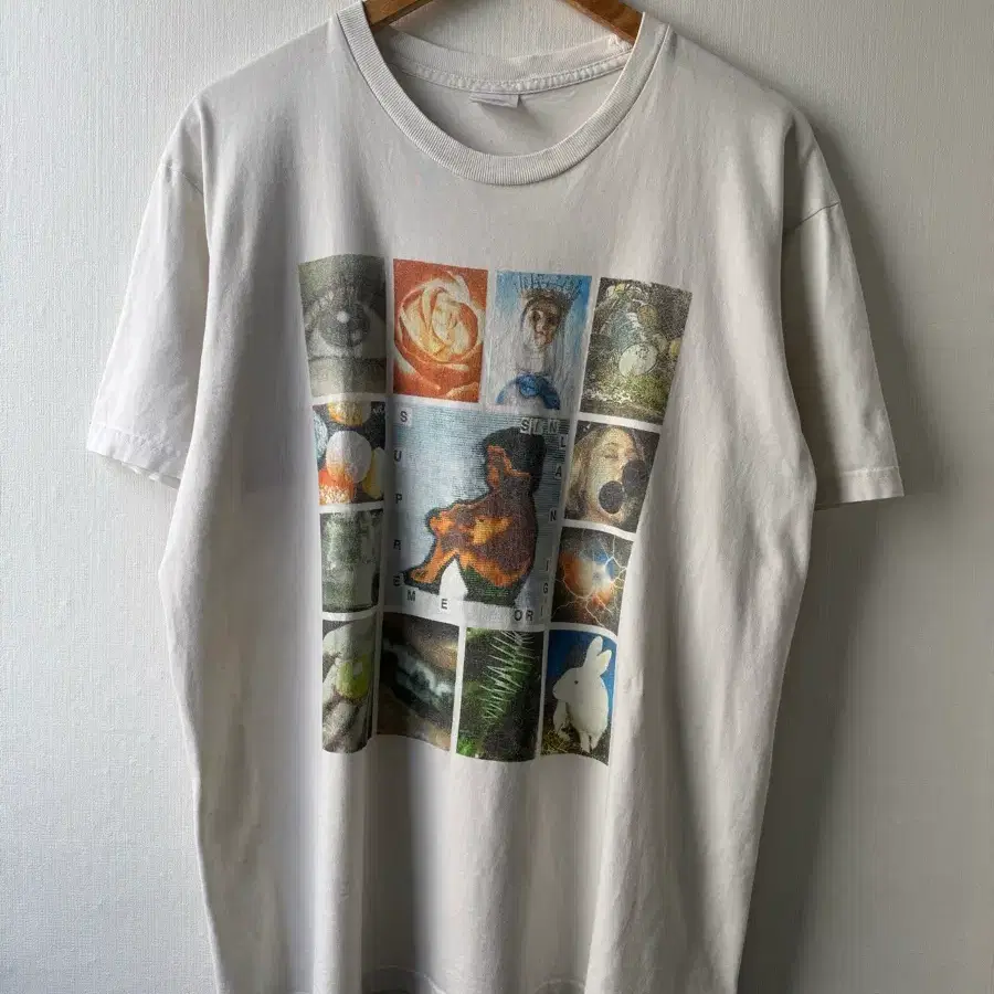 슈프림 19ss 오니지널 신 (원죄) 그래픽 티셔츠