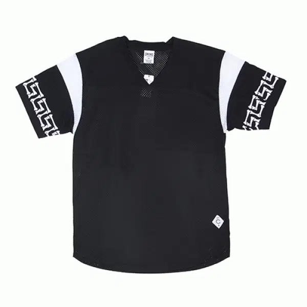 [새상품] 크룩스앤캐슬 S사이즈 BONECRUSHER V-NECK JERSERY - BLK(1540126)