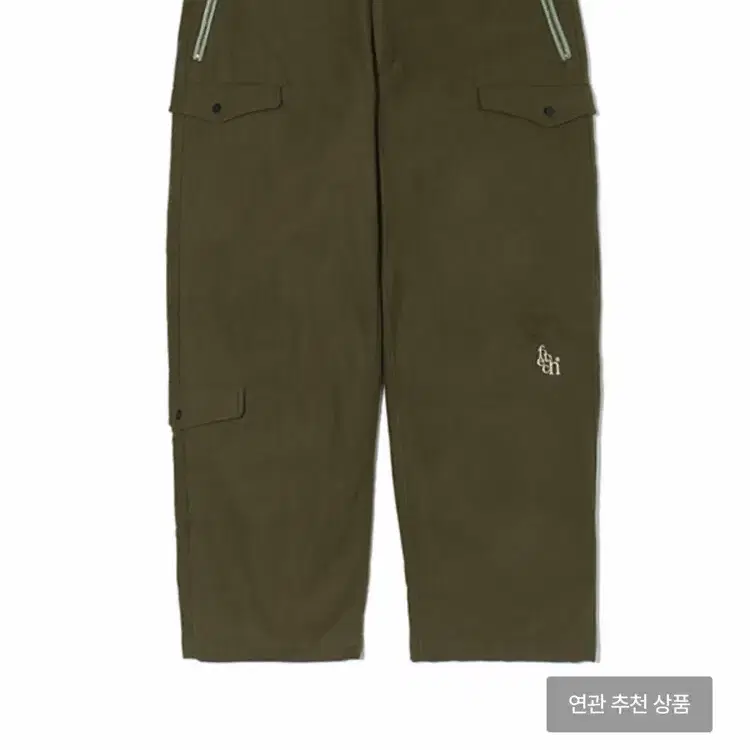 페치_올리브팬츠_L
