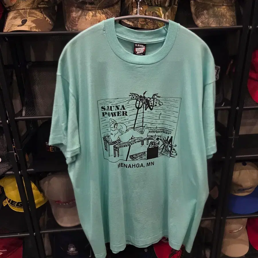 80s-90s USA 싱글스티치 Vintage T-shirt