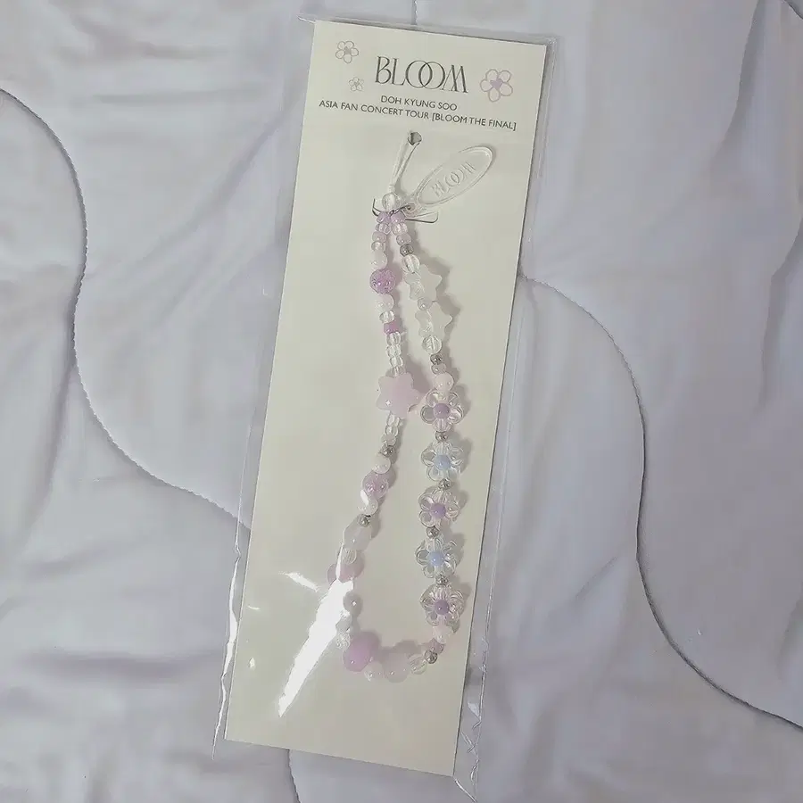 도경수 팬콘 BLOOM 블룸 앙콘 MD 비즈 스트랩