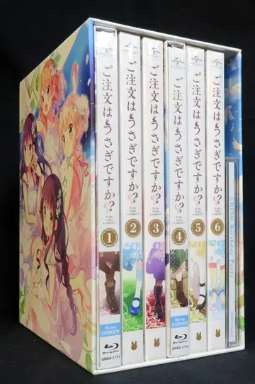 애니메이션 Blu-ray [최초 한정판] 주문은 토끼입니까??(2기) 전 6권 세트