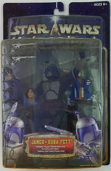 HASBRO UNLEASHED JANGO & BOBA FETT