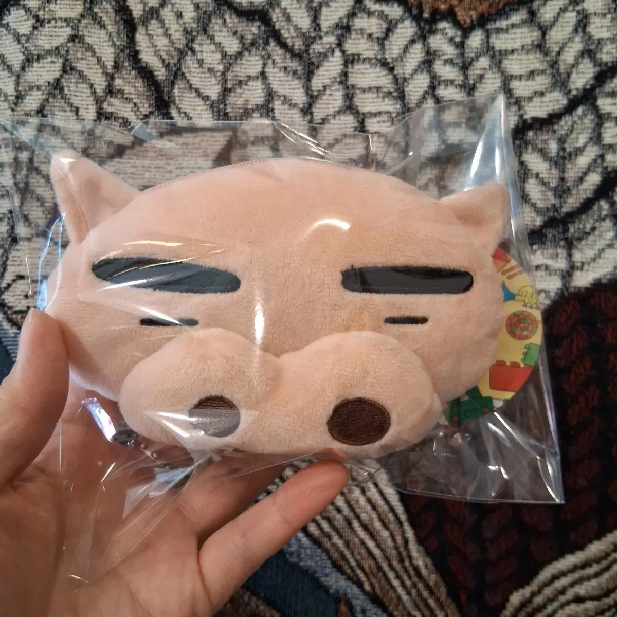 짱구 부리부리대마왕 파우치 인형
