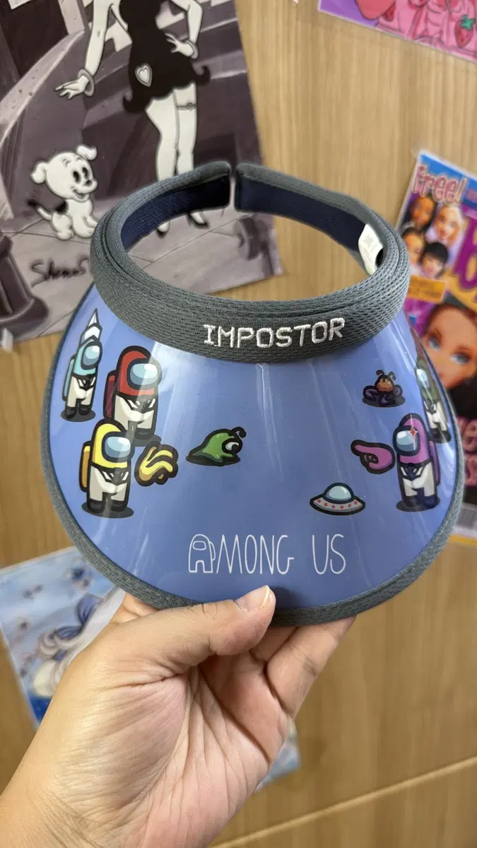 어몽어스 아기옷.모자
