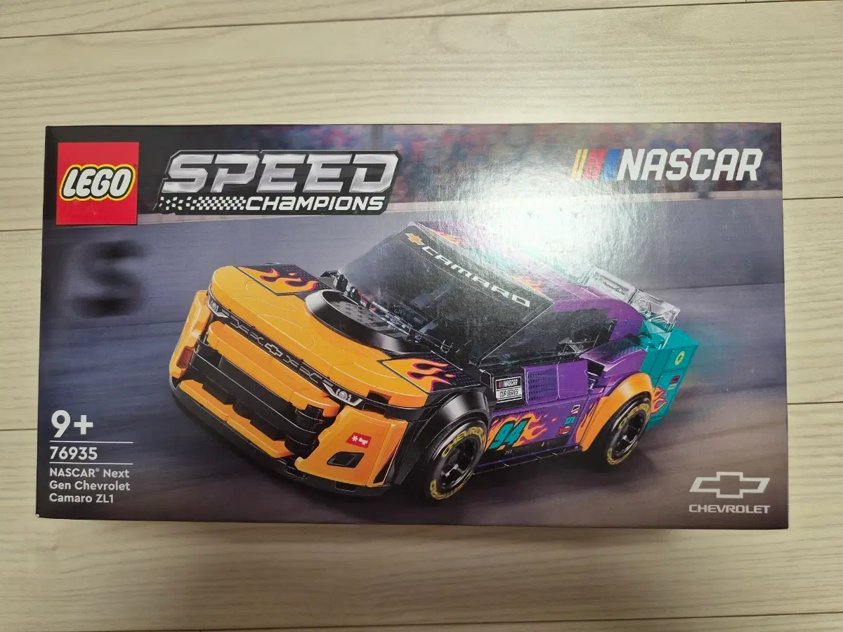 레고 76935 스피드 챔피언 NASCAR 넥스트 젠 쉐보레 카마로 ZL1 새제품입니다