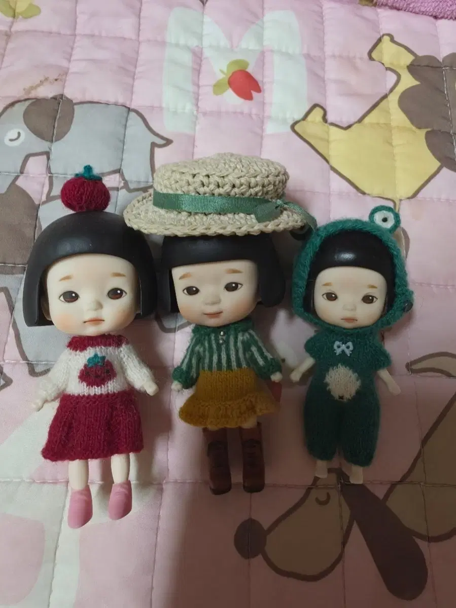 쁘띠지우 미니3체일괄