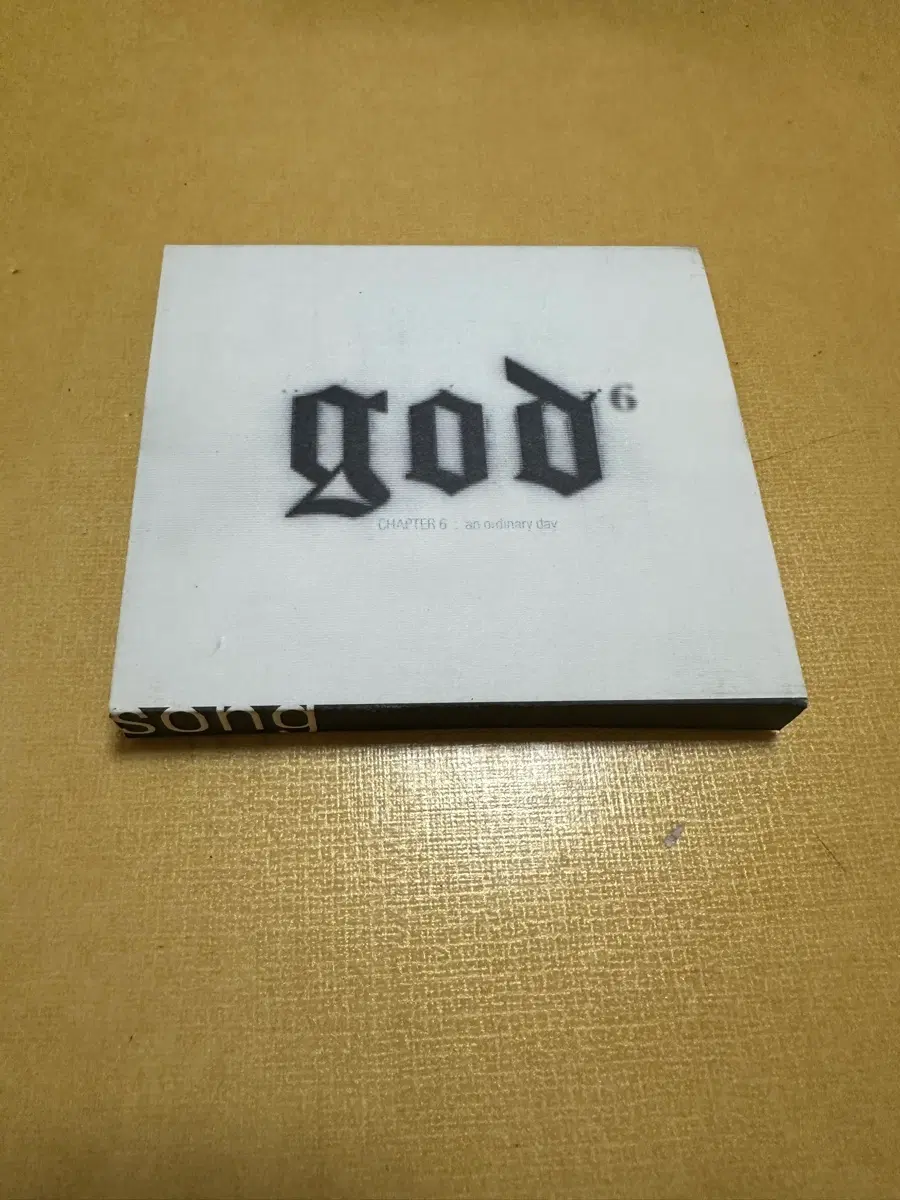 god 6집 CD 판매합니다.