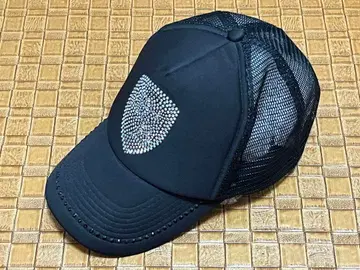 달탐보나파르트 엠블럼 스와로브스키 메쉬 야구 모자 / 블랙