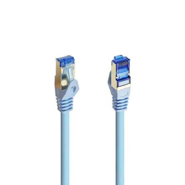 CAT.7 S-STP 10Gbps 연선 일체형 랜케이블 화이트블루 5m
