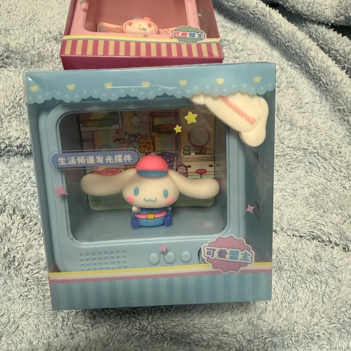 시나모롤 TV 모양 무드등