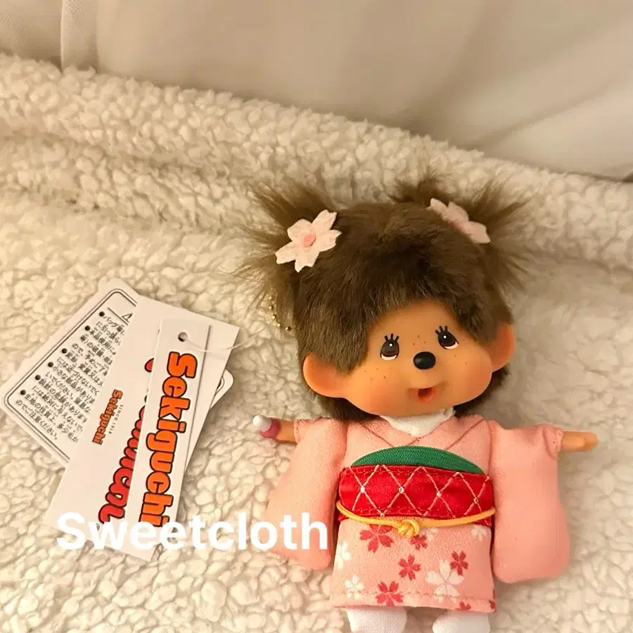 [새상품]사쿠라 기모노 몬치치 키링