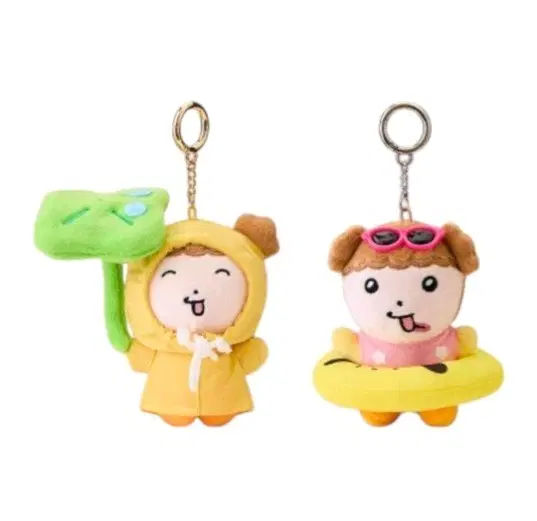 마루는 강쥐 우비 마루 튜브 마루 인형 키링