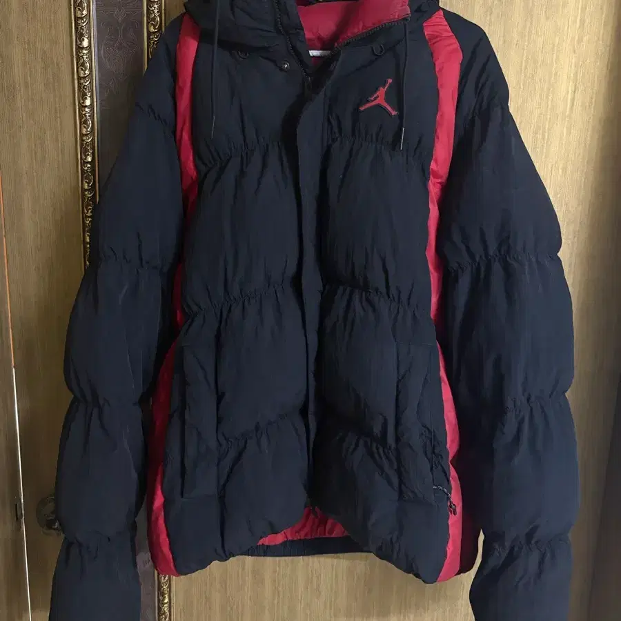 [중고/XXL] 나이키 조던 블랙 패딩