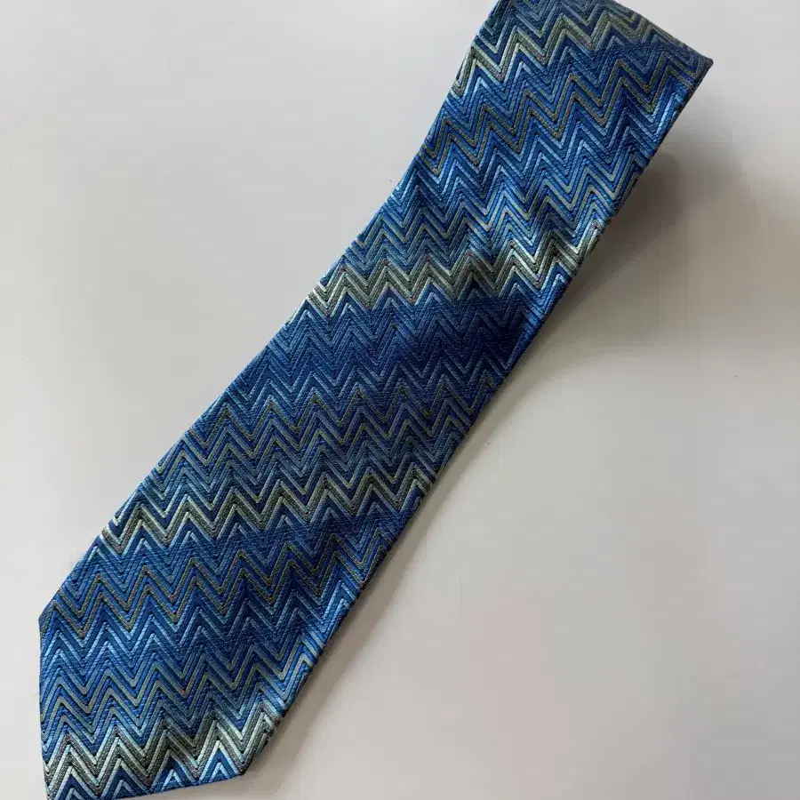 미쏘니 (Missoni) 실크 넥타이 9cm