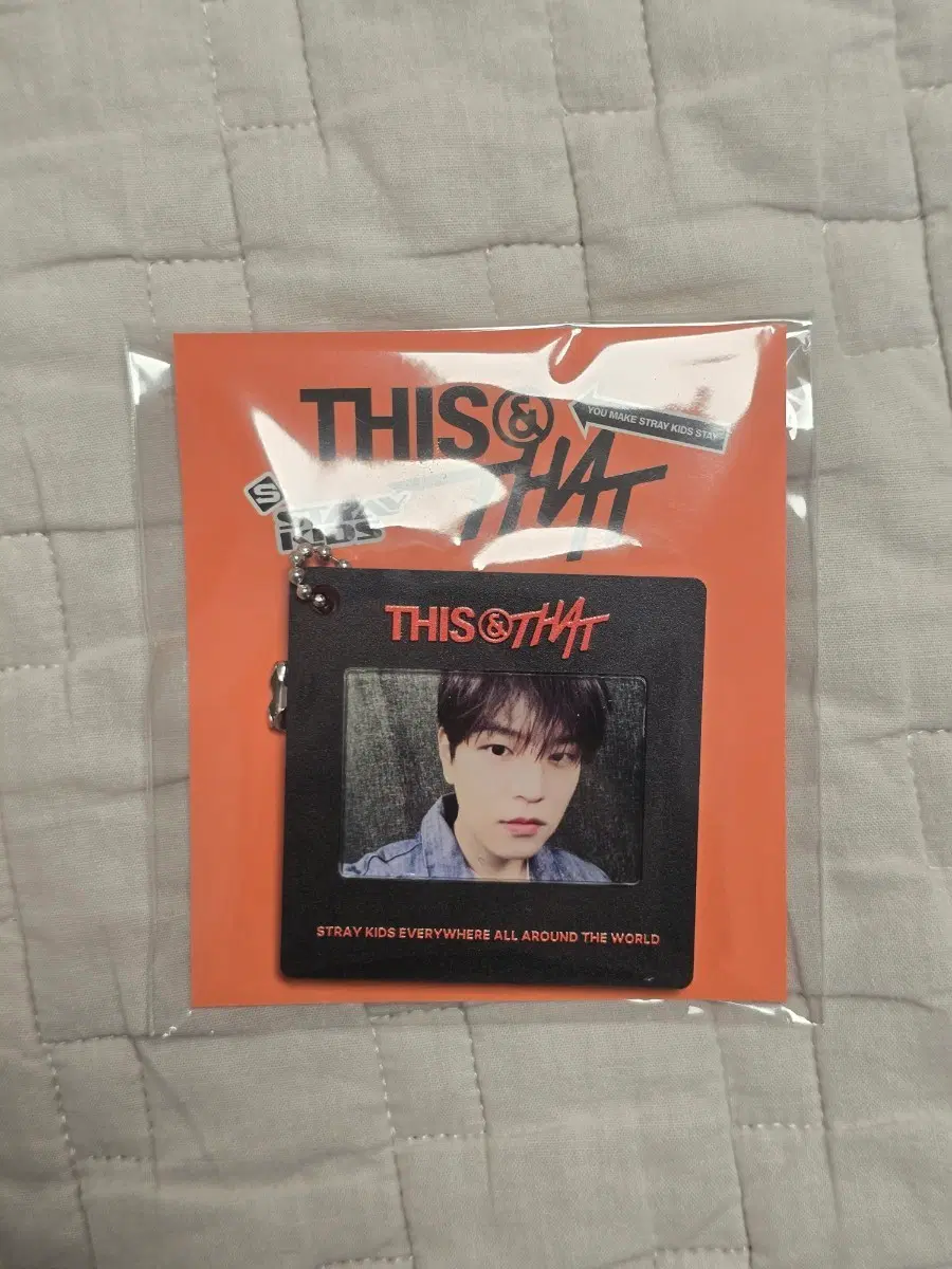 원가 양도) 스키즈 this&that 디스앤댓 팝업 포토키링 승민