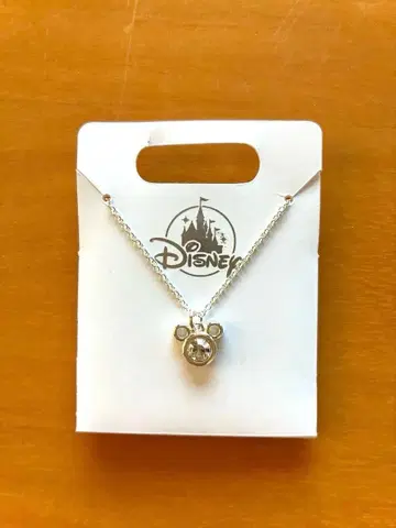 Disney 미키마우스 목걸이 실버 컬러