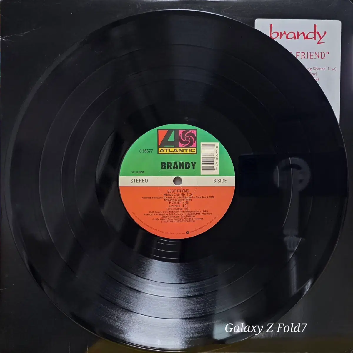 BA-708. 브랜디. Best Friend. LP 음반.