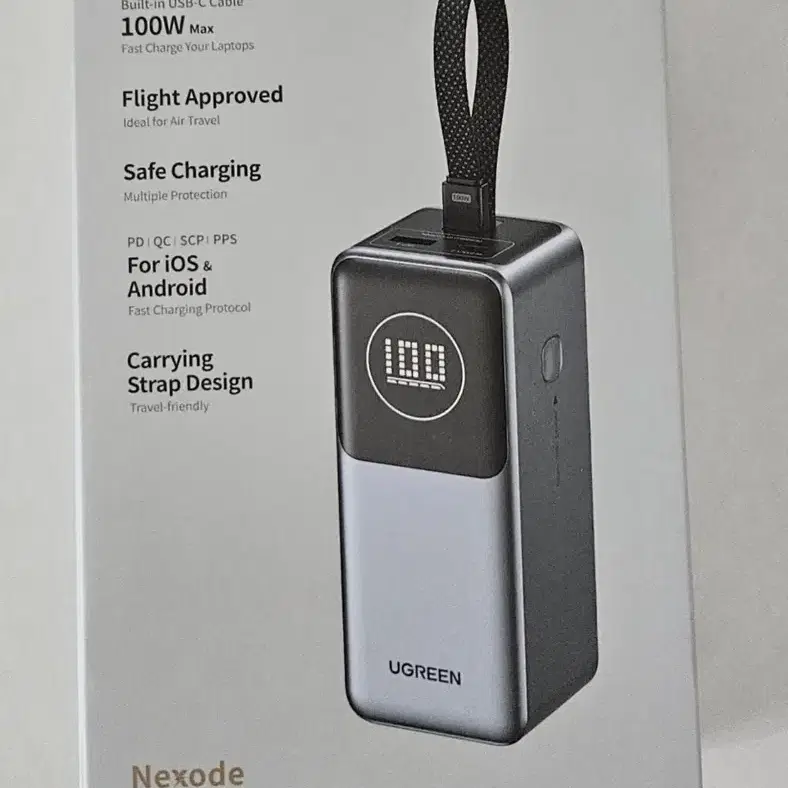UGREEN Nexode 20000mAh 보조배터리 130W
