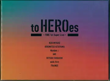 초회 한정판 TOBE toHEROes TOBE 1stSuperLive