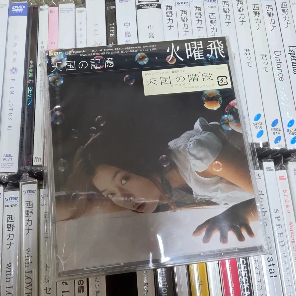 박화요비 천국의 계단 OST 네가이 일본 싱글 미개봉