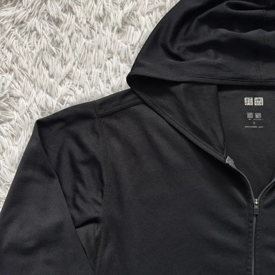 UNIQLO 일본빈티지 기능성 후드집업 유니클로 빈티지후드집업 S 85