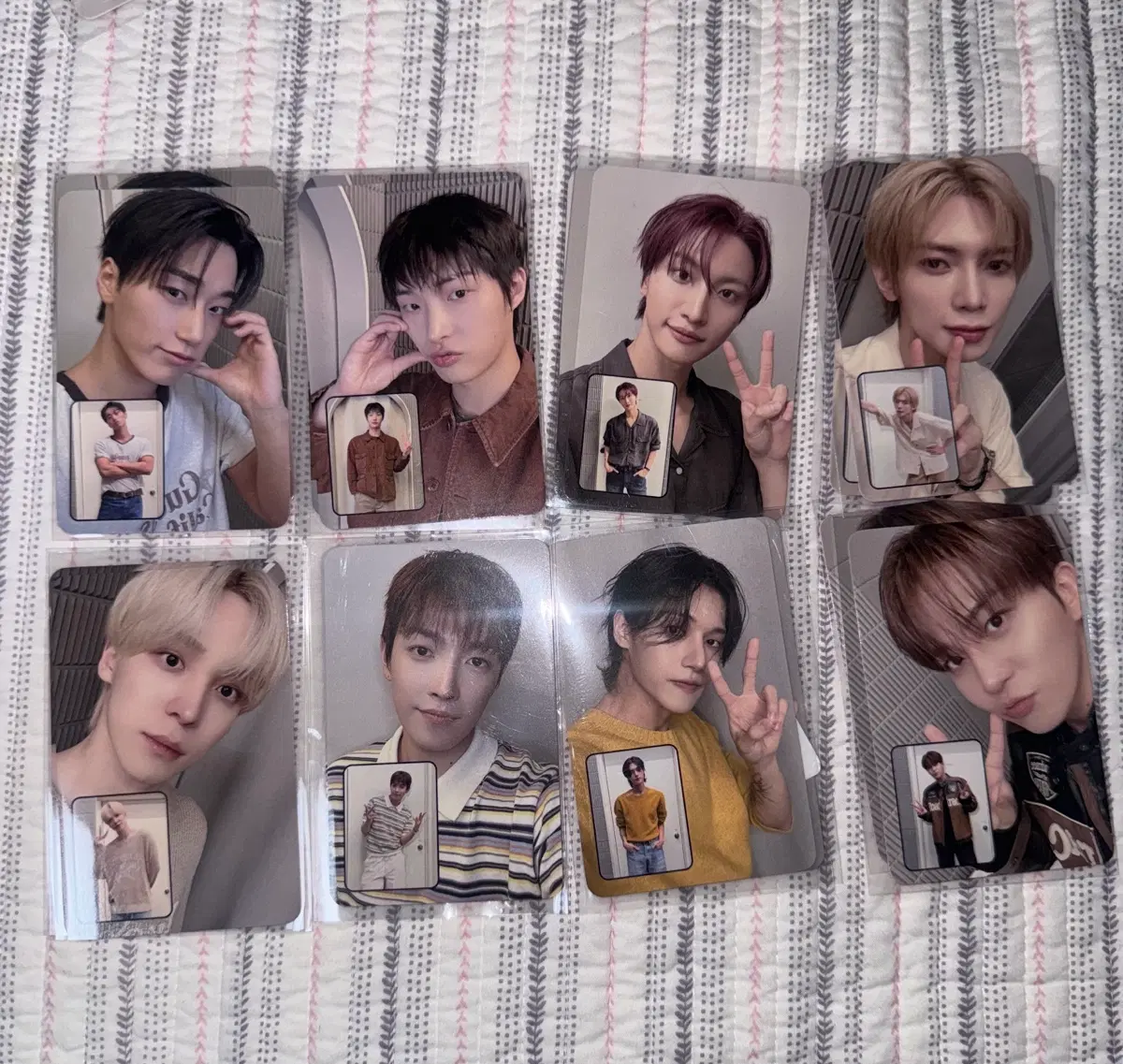 에이티즈 포카 세트 럭드 골든아워 part5 마이뮤즈 럭키드로우
