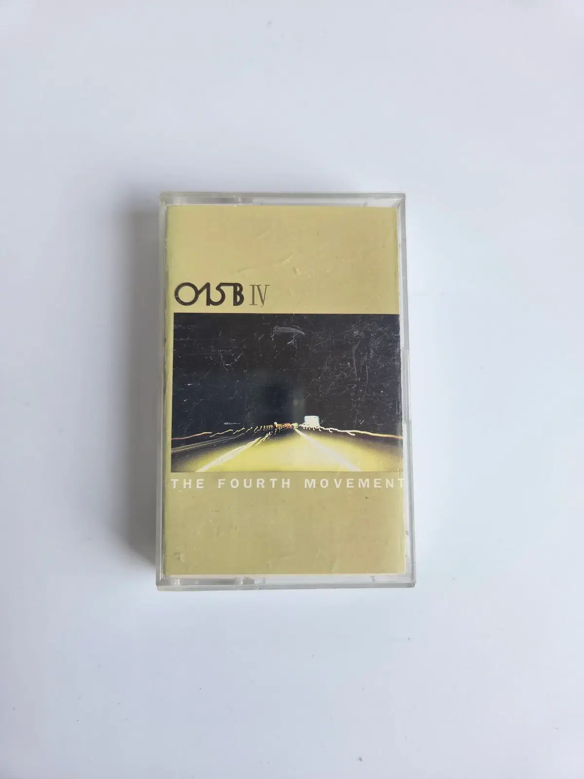 공일오비 015B 정규 4집 앨범 The Fourth Movement 카세트 테이프