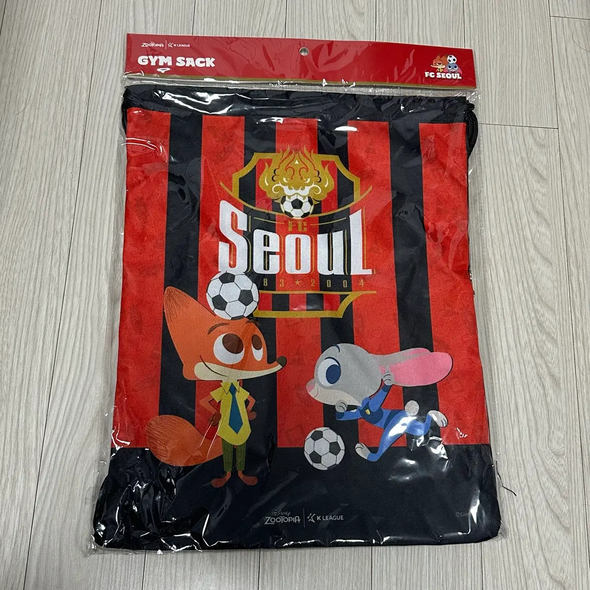 K리그 FC서울 주토피아 짐색 가방