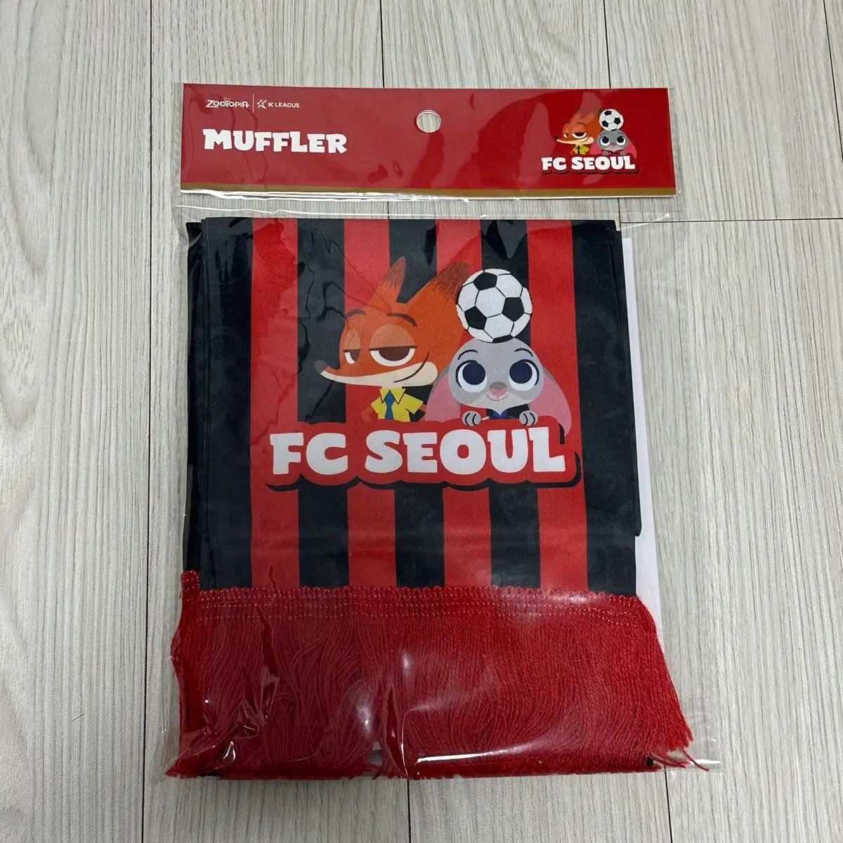 FC서울 주토피아 콜라보 머플러